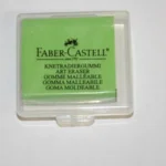 Faber-castell kneedgom groen 3 stuks