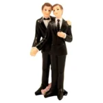 Trouwbeeldjes - Caketopper - Koppel - Man/man