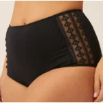 Naturana Incontinentie / Menstruatie slip: Maxi model, Zwart ( NAT.14 )