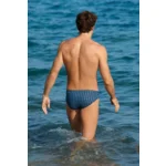 Wavebreaker zwem slip heren, blauw ( WAVE.13 )