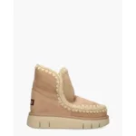 Mou Eskimo 18 Bounce Beige Dames Enkelboots