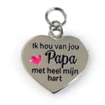 Bedeltje - Papa - Charms for you