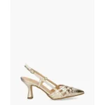 Altramarea Romaisa Goud Dames Slingbackpumps