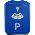 Parkeerschijf - Hard - Met ijskrabber, profielmeter, ruitenwisser & boodschappenmunt