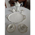 Königlich privilegierte Porzellanfabrik Tettau	Mokkaservies Daphne Goud 18 delig	Tettau Antiquariat		Handarbeid