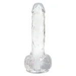 Addiction Crystal Addiction Transparante Dildo 18 cm