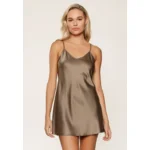 Lingadore slipdress in kakigroen