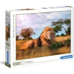 Clementoni High Quality collection puzzel - Koning leeuw - 1000 stukjes