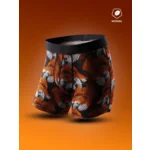 Loïc et Henry Modal Navy herenshort in blauw