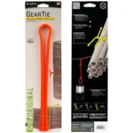 Nite Ize Gear Tie 24" Fel Oranje 2 Stuks Herbruikbare kabelbinder GT24-2PK-31