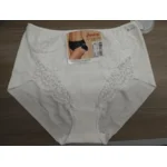 Janira Carey Lace Cotton Band: wit ( Hoge taille ) Naadloos ( JAN.118 )