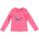 longsleeve roze met vogeltje