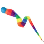 Komeetbal - Regenboog - 100cm - Kleur willekeurig geleverd