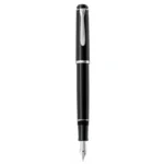 Pelikan Vulpen P205 classic zwart M + GRATIS doosje inktpatronen Edelstein