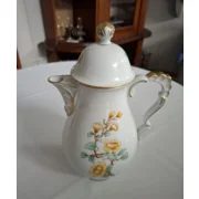 Lindner Bavaria porzellan 	Theerose	Koffiepot		Handarbeid