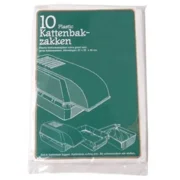 PLASTIC KATTENBAKZAK VOOR EXTRA GROTE KATTENBAKKEN 51X20X46 CM