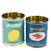 Rex London Voorraadblikken Lemon en Harissa x2