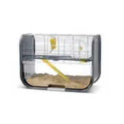 Savic Hamsterkooi Geneva Antraciet / Zilver 60 x 29 x 44 cm