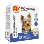 BF Petfood Schapenvet Mini Bonbons Knoflook 80 st