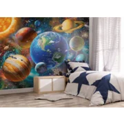 Ruimte - Zonnestelsel - Planeten Posterbehang