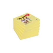 Notes "Super Sticky" 76x76mm, 100 blaadjes/blok - Neon Geel