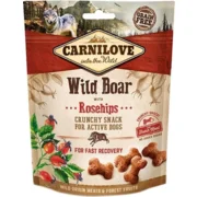 Carnilove crunchy snack everzwijn / rozenbottel (200 GR)