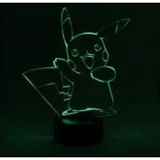 3D led lamp - pickachu