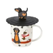 Teckelmok met mokbeschermer