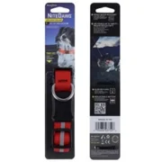 Nite Ize Led halsband voor een Hond Rood Small 10"-13" NND2S-10-R3