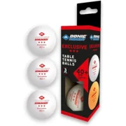 Donic Pingpongballen Exclusive 3* 3
