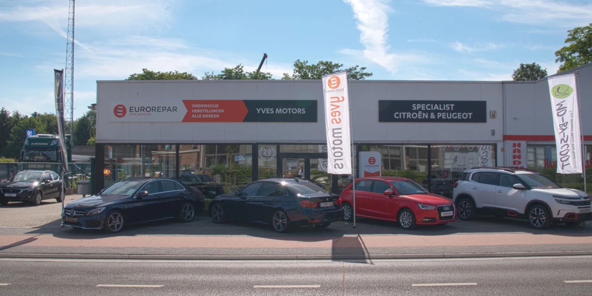 Header Yves Motors in Tessenderlo