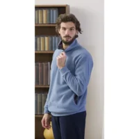 Gary heren pyjama: Blauw, Super warm, Punto Milano ( TEX.772 )