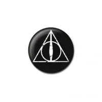Badge 25mm Deathly Hallows