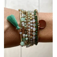 Armband Santorini groen