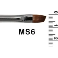 Schminkpenseel - Schuin - Marterhaar - MS6