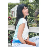 She goes lala shirt, gebreid, Blauw ( SHE.29 )
