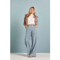 Para mi broek: Lizzy, Mid Sky Blue, L32, elastiek in de lenden ( PARA.402 )