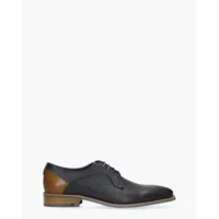 Daniel Kenneth River Donkerblauw/Bruin Heren Veterschoenen