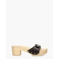 Scholl Pescura Ibiza Zwart Damesslippers