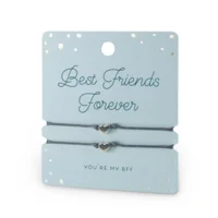 Hart armband - Dubbel - Best friends