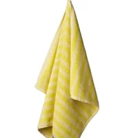 Bongusta Handdoek Prisitne & Neon Geel Streep 50x 80 cm Naram