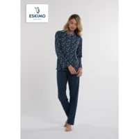 Eskimo Pyjama: IRENE Lange broek/mouw