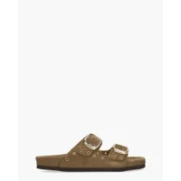 Cypres Willianne Bruin Damesslippers