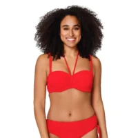 Lingadore Ribble strapless bikini in rood