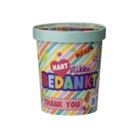 Snoepemmer - Bedankt - 12x14cm