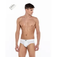 Punto Blanco Heren Slip: 3 pack, Wit ( PUN.30 )