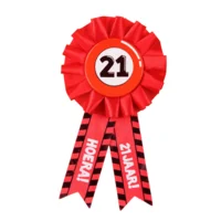 Rozet - 21 jaar - Verkeersbord