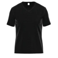 Ammann Onderhemd Heren: Korte mouw, V hals, katoen / modal ( AMM.522 )
