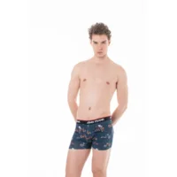 John Frank Moto herenshort met print