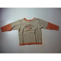 Doggy Beige/Oranje T-Shirt Lange Mouwen